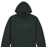 Hooded Top With Chest Embroidery Bottle GREEN