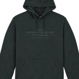 Hooded Top With Chest Embroidery Bottle GREEN