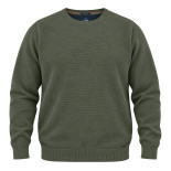 Knitted Crewneck Top Sage Green