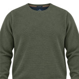 Knitted Crewneck Top Sage Green