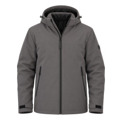 Neoprene Jacket ANTHRACITE GREY (Removable Hood)