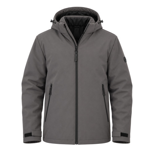 Neoprene Jacket ANTHRACITE GREY (Removable Hood)