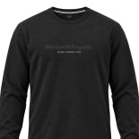 T-Shirt with Chest Print BLACK