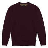 Knitted Crewneck Top Bordeaux