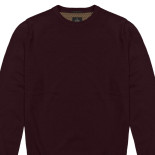 Knitted Crewneck Top Bordeaux
