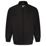 Padded Oxford Jacket Black