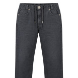 Elasticated Waist Stretchable Jeans Used Black