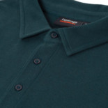 Plain Pique Cotton Polo Shirt Teal