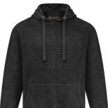 Hooded Top Washed Black