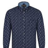 All Over Floral Print Shirt NAVY