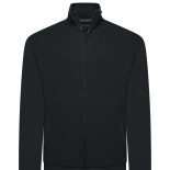 Zip Up Sweat Top BLACK