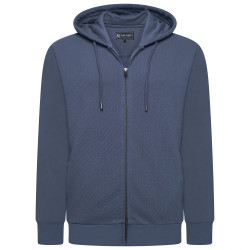 Zip Thru Hoody VINTAGE INDIGO
