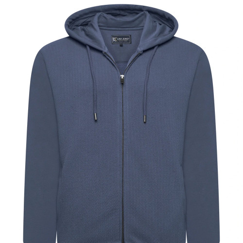 Zip Thru Hoody VINTAGE INDIGO