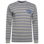 L/S Stripe Vintage Print Tee LAUREL OAK