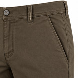 Odessa Stretchable Fine Printed Chino Brown