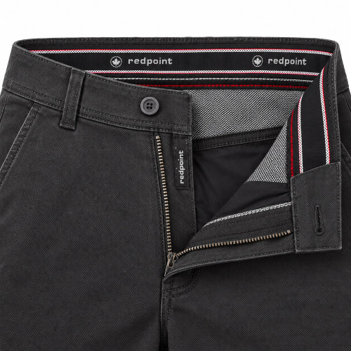 Odessa Stretchable Chino Dark Grey