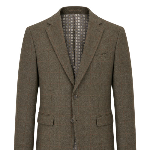 Skopes Cupar Herringbone Blazer Sage 