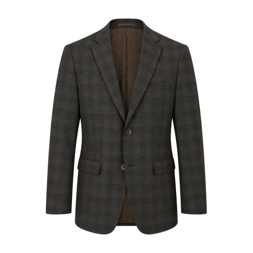 Skopes Leone Grey Check Blazer