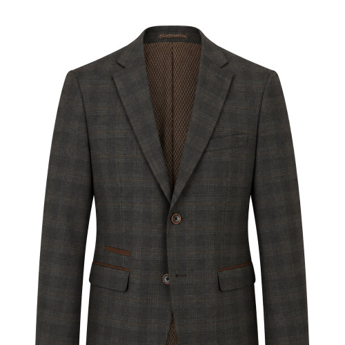 Skopes Leone Grey Check Blazer