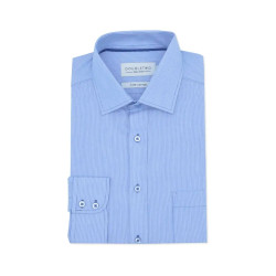 Blue Fine Stripe Cotton Shirt