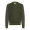 8904 - Self Designed Knitted Crewneck Olive Green