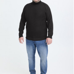 8905 - Blend Polo Neck Black