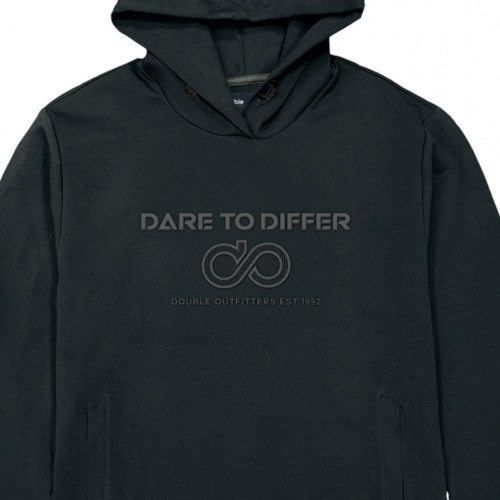 1027 Hoodie Top With High Density Print DEEP TEAL