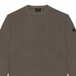 1089 Crewneck Waffle Fabric DK SMOKE
