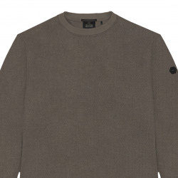 1089 Crewneck Waffle Fabric DK SMOKE 1089 Crewneck Waffle Fabric DK SMOKE