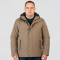 2060 - Smart Hooded Jacket Taupe (Removable Hood)