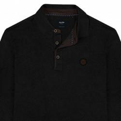 PS-301 Polo Shirts Jersey Peach Finish Black