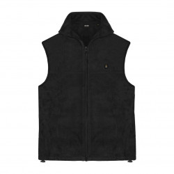 7002 Bonded Fleece Body Warmer Black