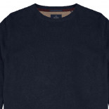 8025 Knits Crewneck Special Yarn BLUE MARINE
