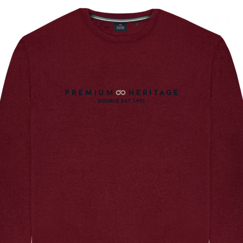 9072 T-Shirts Longsleeve High Density Print DEEP RED