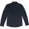 5041 - Plain button down stretchable shirt dark navy 