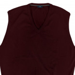 8022 Knits Vest BORDEAUX MELANGE