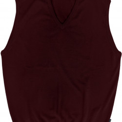 8022 Knits Vest BORDEAUX MELANGE
