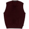 8022 Knits Vest BORDEAUX MELANGE