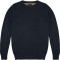 8025 Knits Crewneck Special Yarn BLUE MARINE