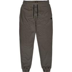 6037 Jogger Pants with Elastic Waistband and Hem DK SMOKE