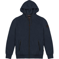 1001 Hoodie Full Zip NAVY