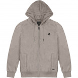 1026 Full-Zip Top LT ASH