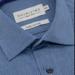 4320 Dobby Weave Premium Shirt Blue