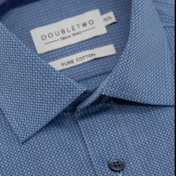 4320 Dobby Weave Premium Shirt Blue