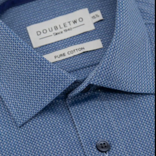 4320 Dobby Weave Premium Shirt Blue