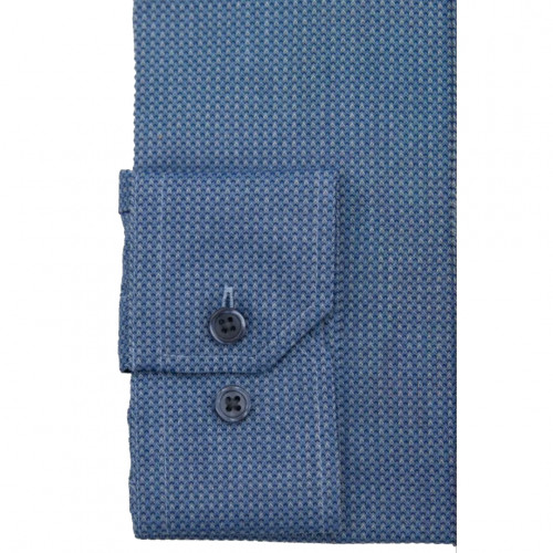 4320 Dobby Weave Premium Shirt Blue