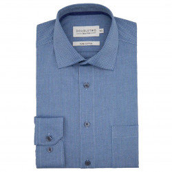 4320 Dobby Weave Premium Shirt Blue