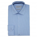 4321 Dobby Weave Premium Shirt Sky Blue