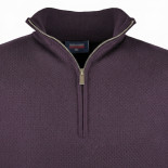 Kw077 Premium 1/4 Zip top Burgandy