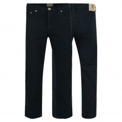 Kam Classic Fit Stretchable Jeans Black